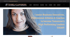 Desktop Screenshot of izabelalundberg.com